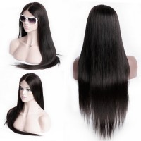 Factory wholesale raw virgin unprocessed wigs human hair lace front hd lace frontal wigs for black women