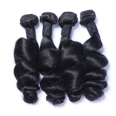 Unprocessed Virgin Remy cuticle aligned hair Brazilian Loose deep wave Human hair weave Bundles Extensions